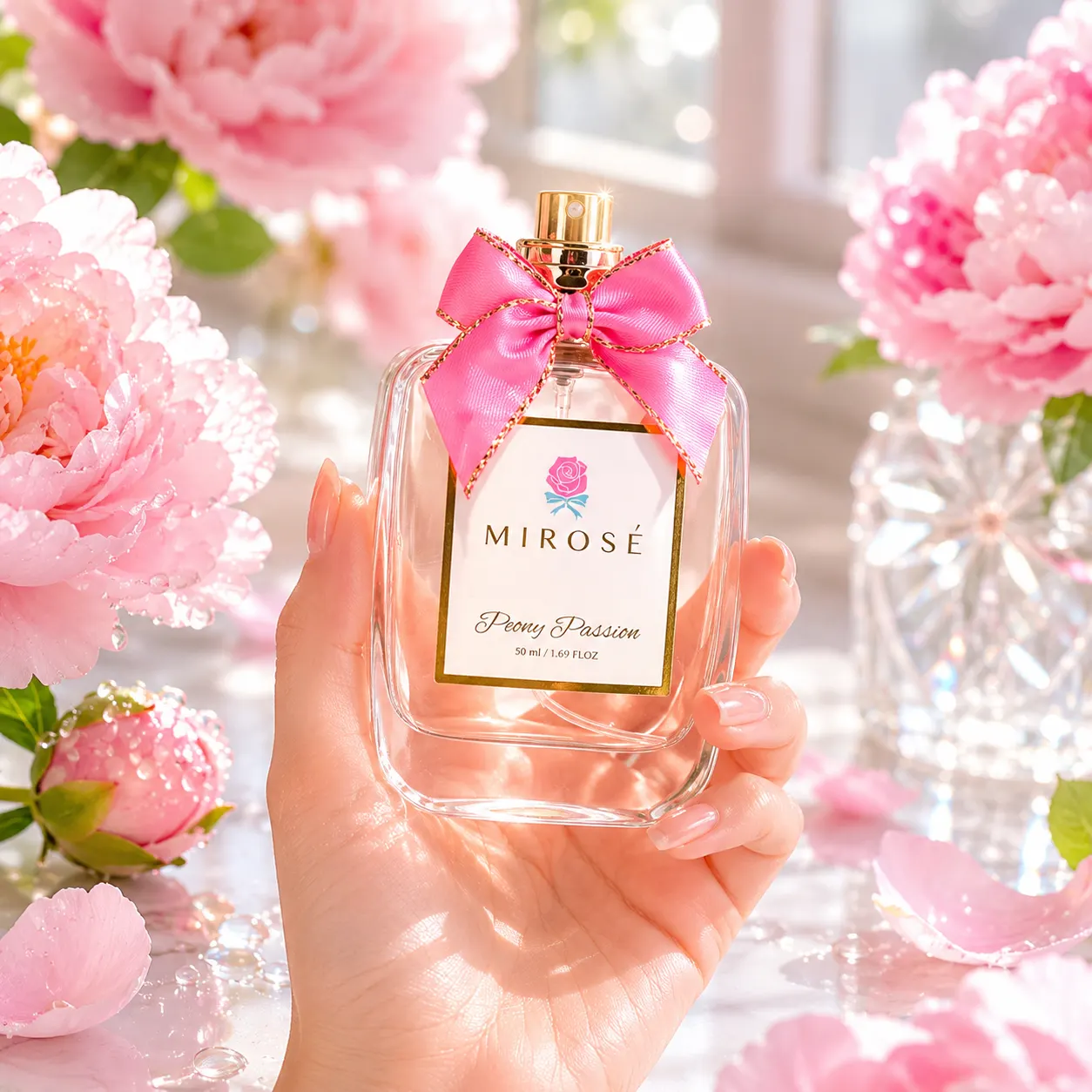 Peony Passion – สวนพีโอนี่ลับใต้สายหมอก ในคฤหาสน์หรู (Extrait de Parfum) | น้ำหอมผู้หญิง MIROSÉ 50ML