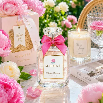 Peony Passion – สวนพีโอนี่ลับใต้สายหมอก ในคฤหาสน์หรู (Extrait de Parfum) | น้ำหอมผู้หญิง MIROSÉ 50ML