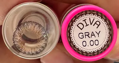 Diva Gray – Kitty Kawaii คอนแทคเลนส์บิ๊กอาย สีเทา ของแท้ มี อย.