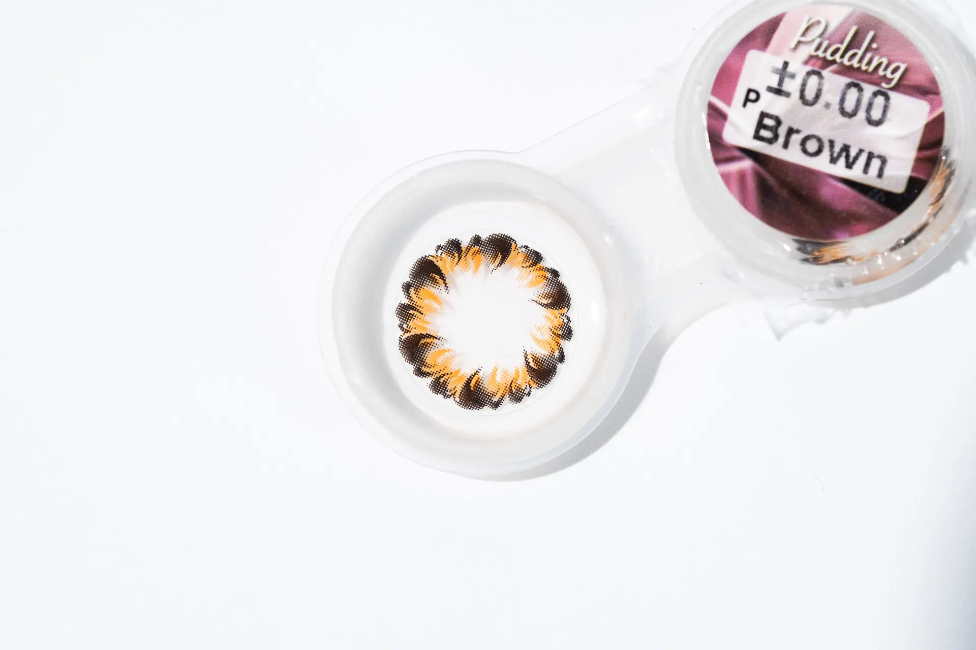 Pudding – Pitchy Lens คอนแทคเลนส์บิ๊กอาย สีเทา/น้ำตาล ของแท้ มี อย.