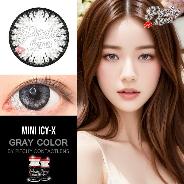 Icy-X mini – Pitchy Lens คอนแทคเลนส์บิ๊กอาย มี 3 สี ของแท้ มี อย.