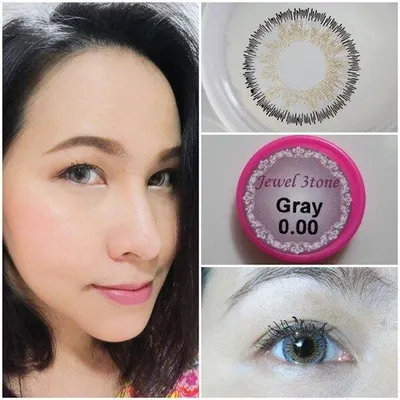 Jewel 3Tone – Kitty Kawaii คอนแทคเลนส์บิ๊กอาย มี 3 สี ของแท้ มี อย.