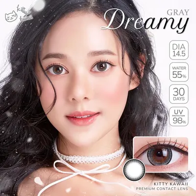 Dreamy – Kitty Kawaii คอนแทคเลนส์บิ๊กอาย มี 3 สี ของแท้ มี อย.