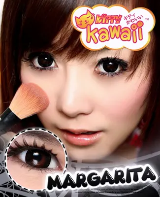 Margarita Black – Kitty Kawaii คอนแทคเลนส์บิ๊กอาย สีดำ ของแท้ มี อย.