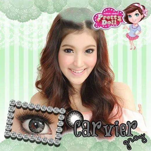 Caviar – Pretty Doll คอนแทคเลนส์บิ๊กอาย มี 3 สี ของแท้ มี อย.