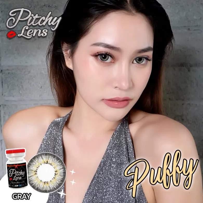 Puffy – Pitchy Lens คอนแทคเลนส์บิ๊กอาย มี 3 สี ของแท้ มี อย.