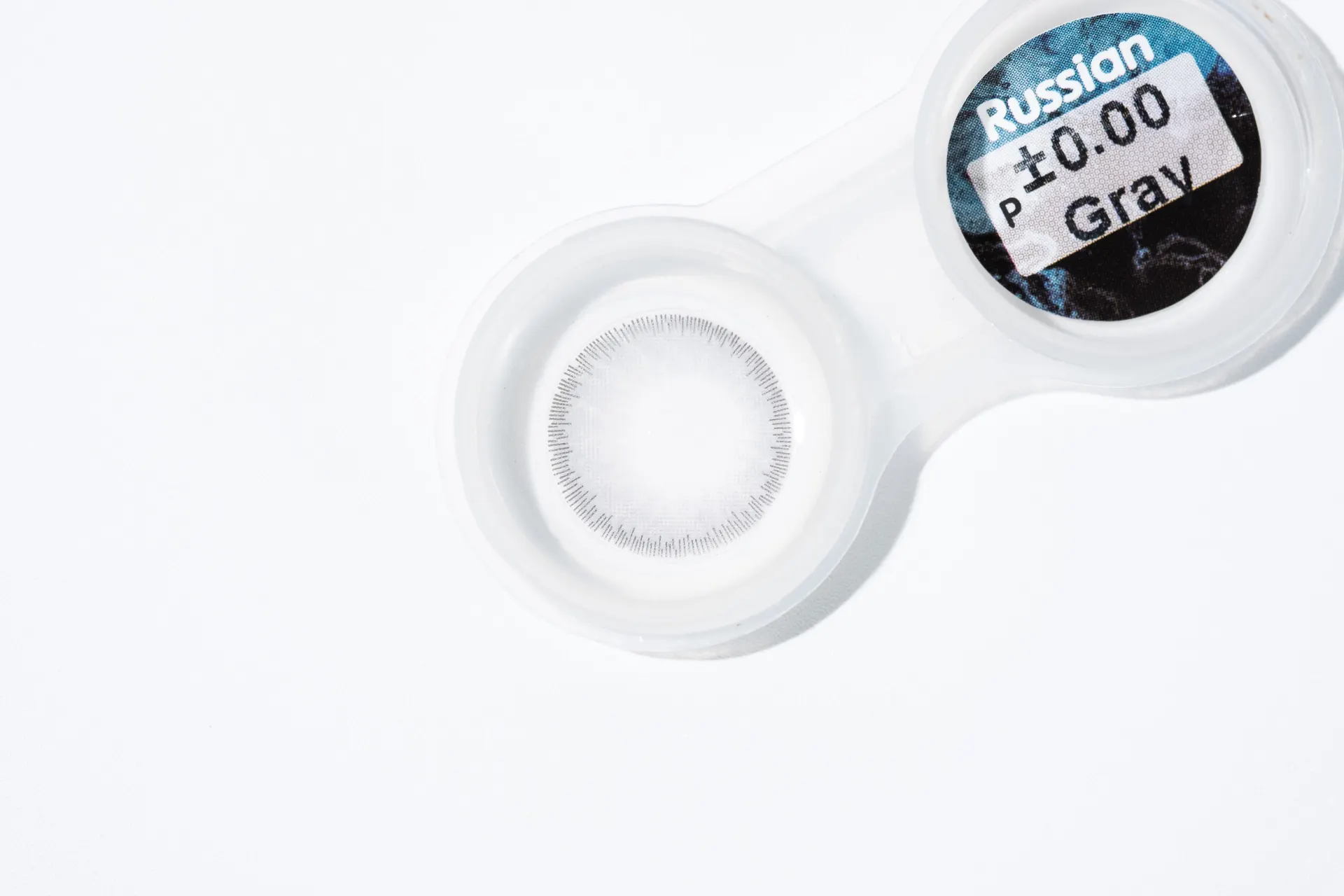 Russian – Pitchy Lens คอนแทคเลนส์บิ๊กอาย สีเทา/น้ำตาล ของแท้ มี อย.