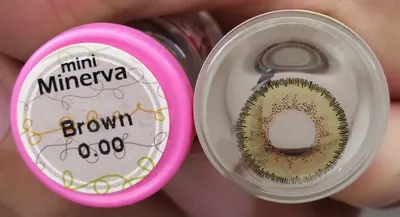 Minerva – Kitty Kawaii คอนแทคเลนส์บิ๊กอาย สีน้ำตาล ของแท้ มี อย.