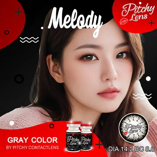 Melody – Pitchy Lens คอนแทคเลนส์บิ๊กอาย มี 3 สี ของแท้ มี อย.
