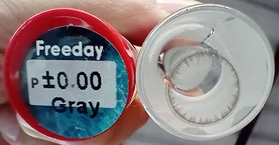 Freeday – Pitchy Lens คอนแทคเลนส์บิ๊กอาย สีเทา ของแท้ มี อย.