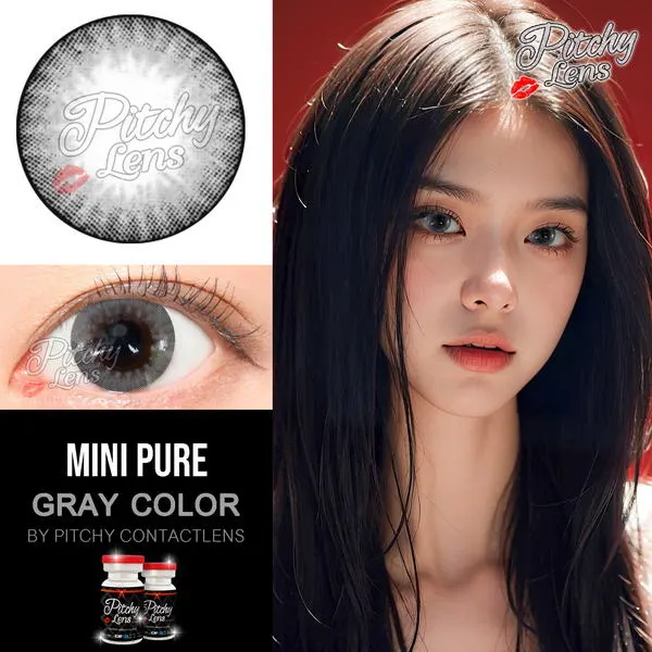 Pure mini – Pitchy Lens คอนแทคเลนส์บิ๊กอาย มี 3 สี ของแท้ มี อย.