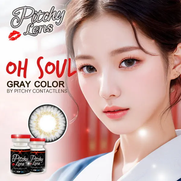 Oh Soul – Pitchy Lens คอนแทคเลนส์บิ๊กอาย มี 3 สี ของแท้ มี อย.